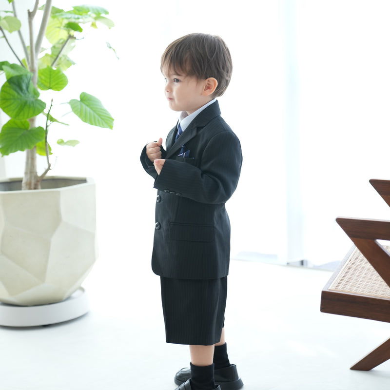 【レンタル】キッズスーツ  Petite Toile 男の子 100-120cm フォーマル こどもスーツ 靴 入学式 卒園式 七五三 結婚式 発表会 貸衣装 往復送料無料（1500600001）